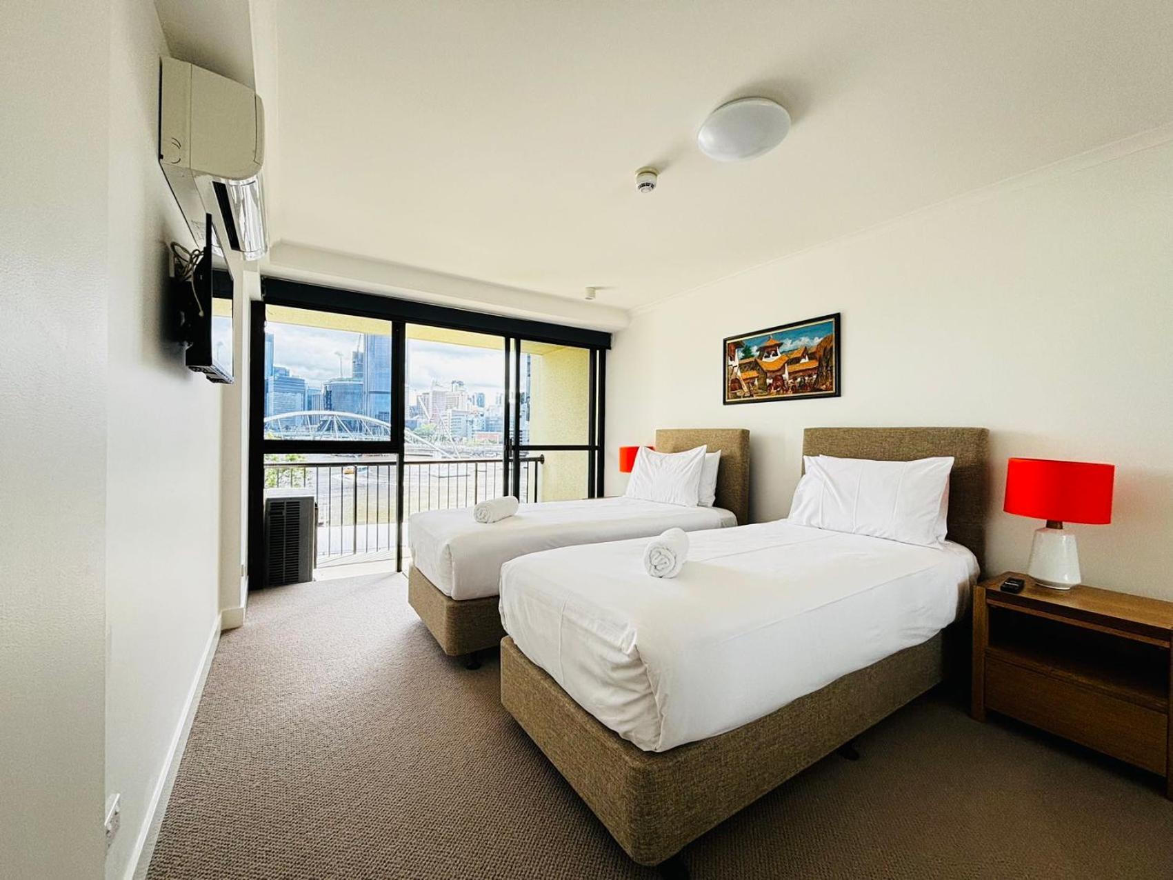 River Plaza Apartments Brisbane Southbank Bagian luar foto