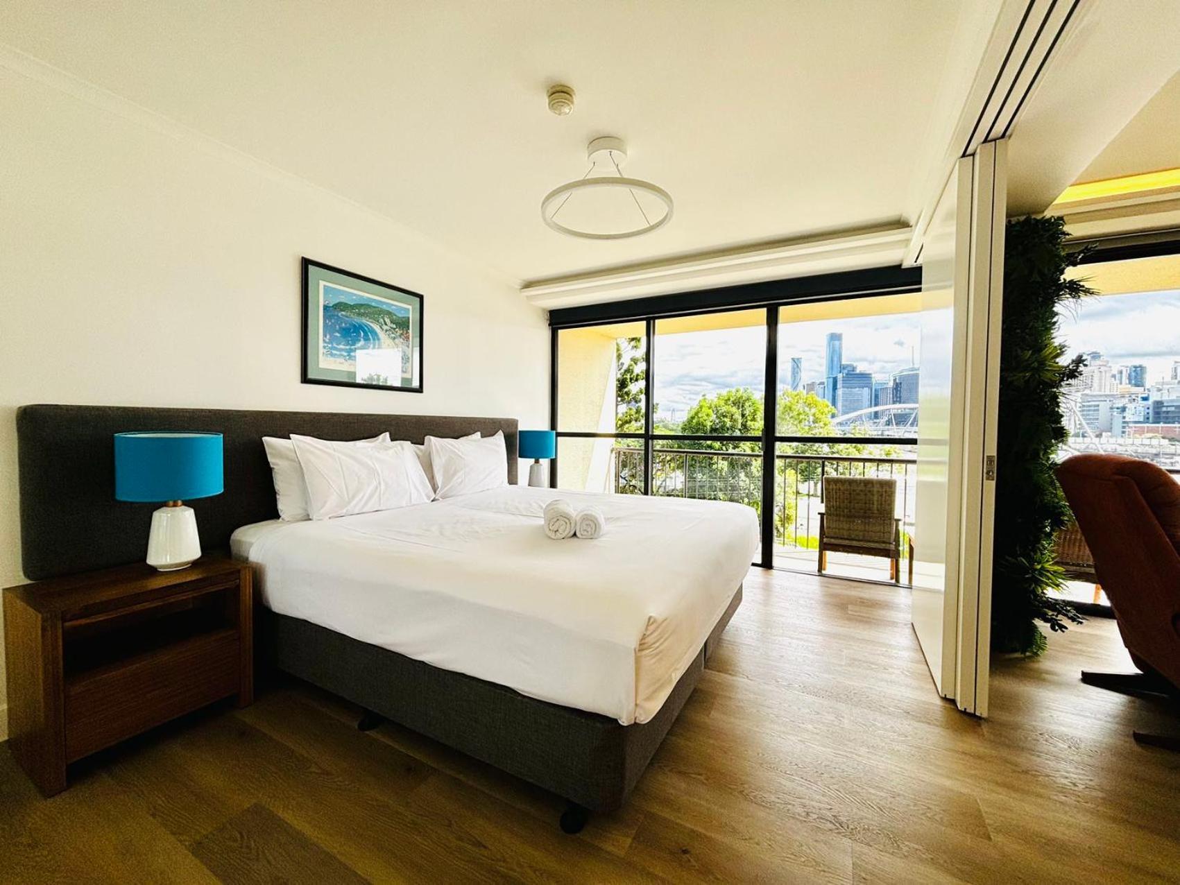 River Plaza Apartments Brisbane Southbank Bagian luar foto
