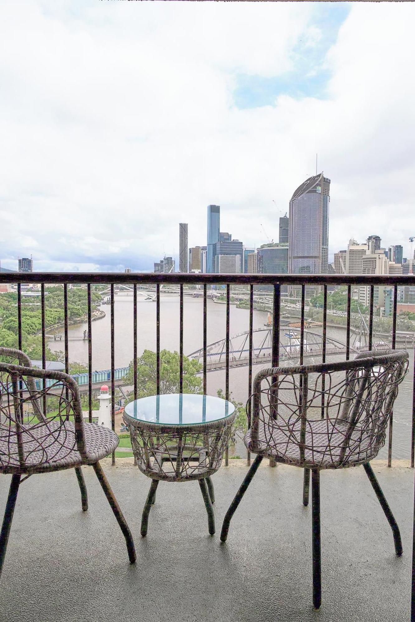 River Plaza Apartments Brisbane Southbank Bagian luar foto