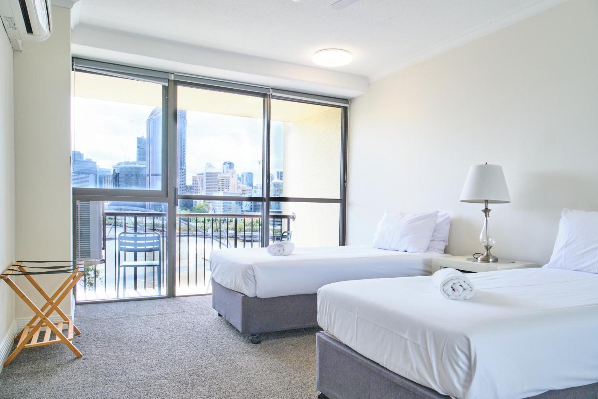 River Plaza Apartments Brisbane Southbank Bagian luar foto