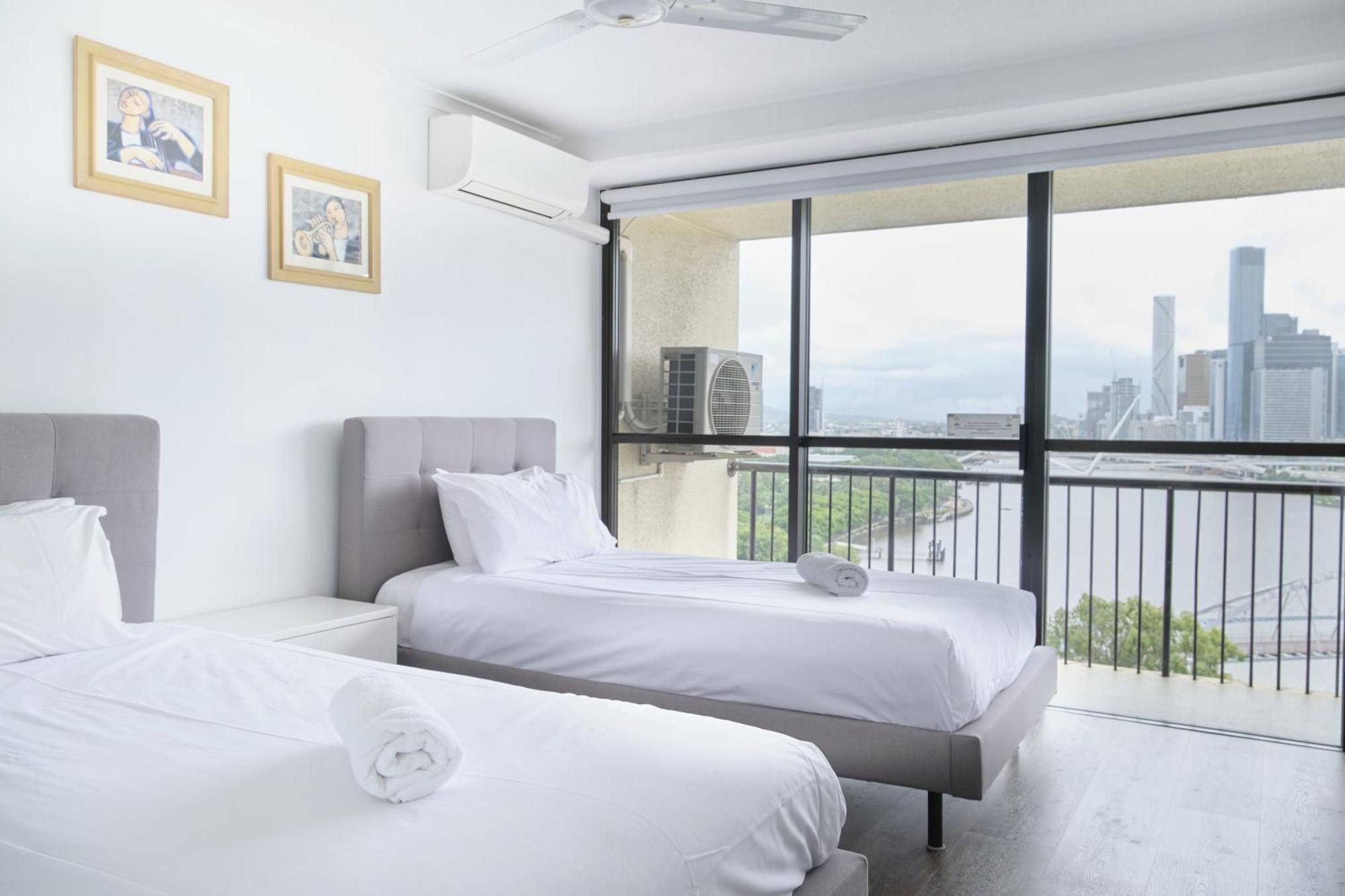 River Plaza Apartments Brisbane Southbank Bagian luar foto