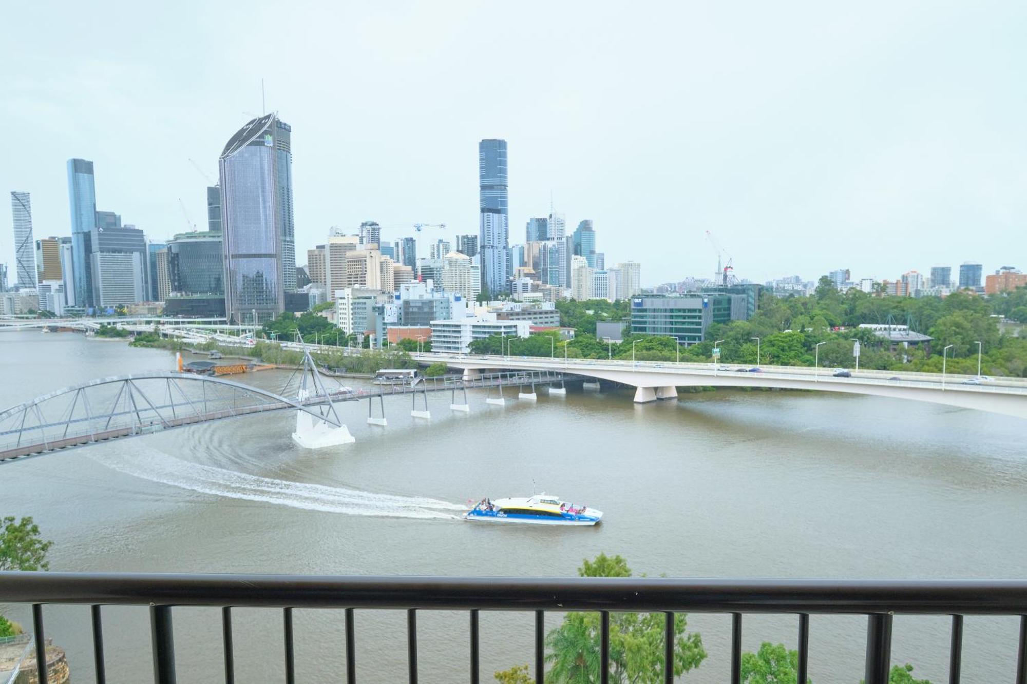 River Plaza Apartments Brisbane Southbank Bagian luar foto