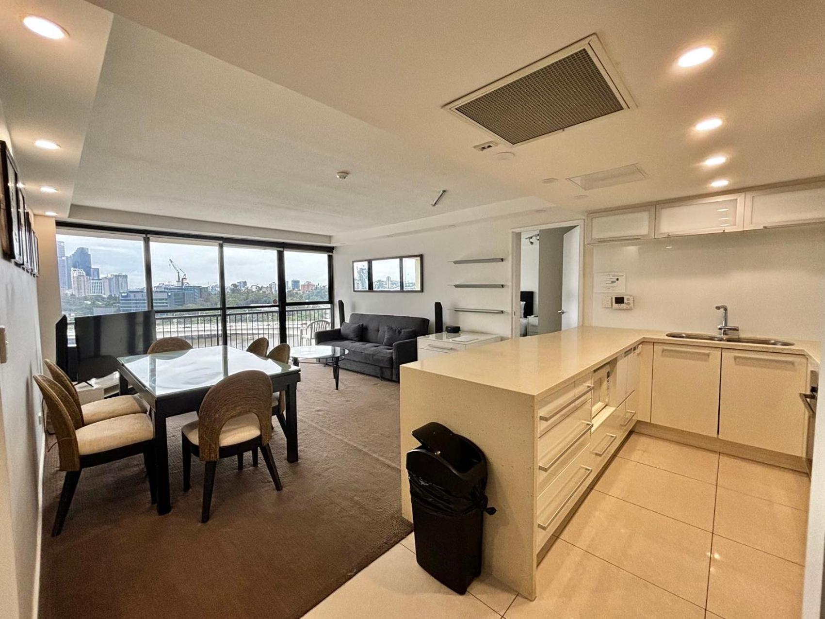 River Plaza Apartments Brisbane Southbank Bagian luar foto