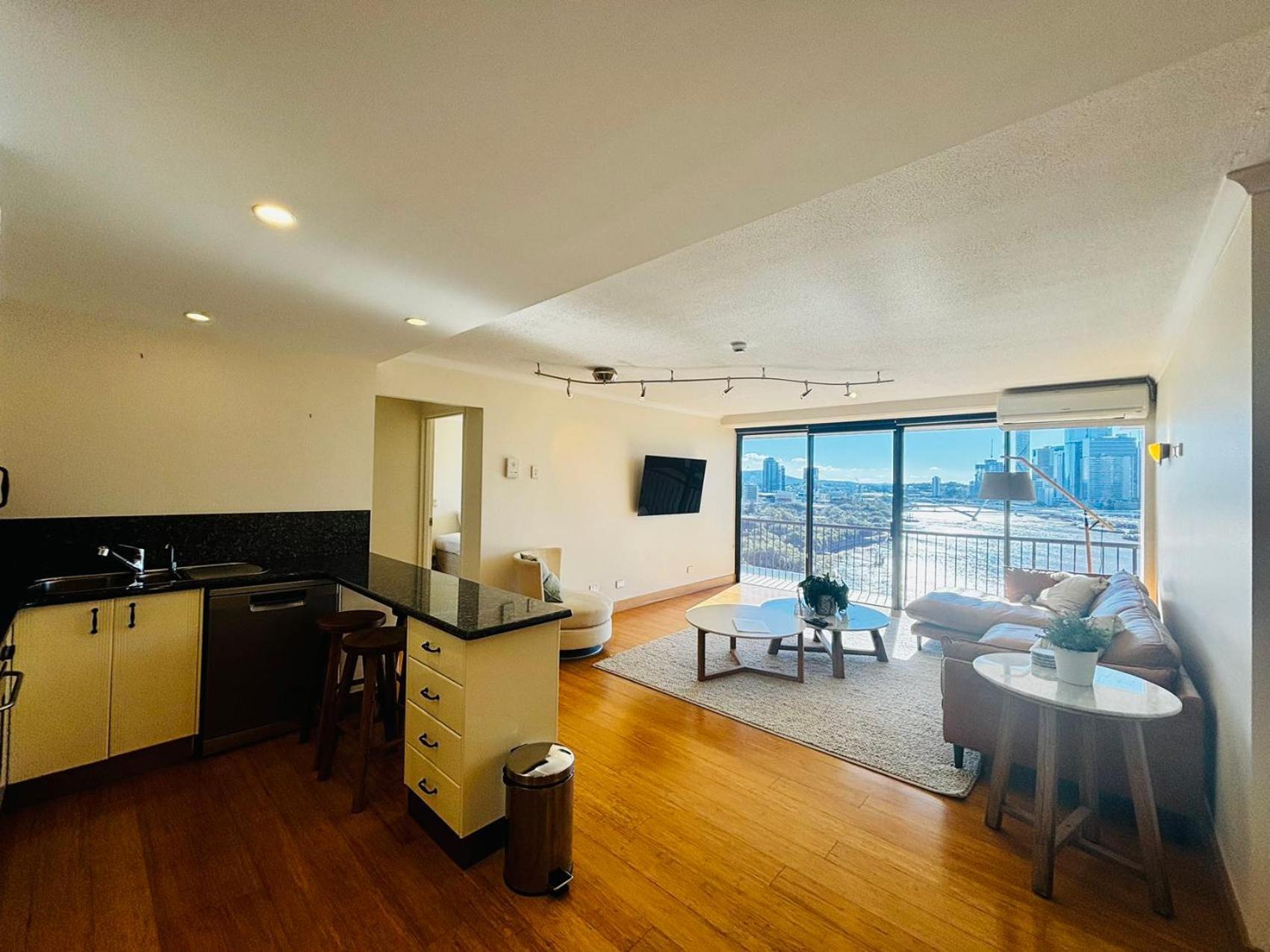 River Plaza Apartments Brisbane Southbank Bagian luar foto