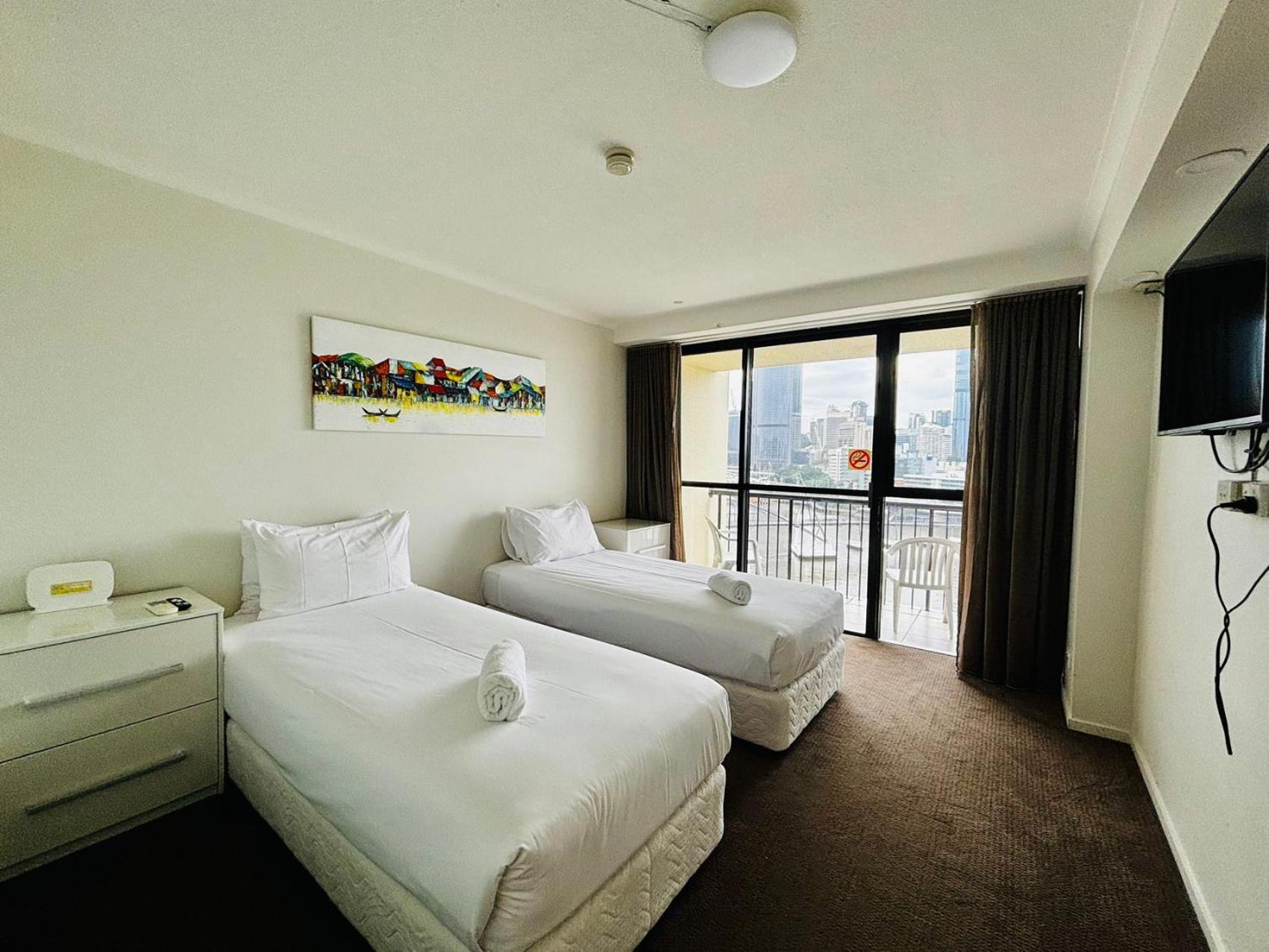 River Plaza Apartments Brisbane Southbank Bagian luar foto