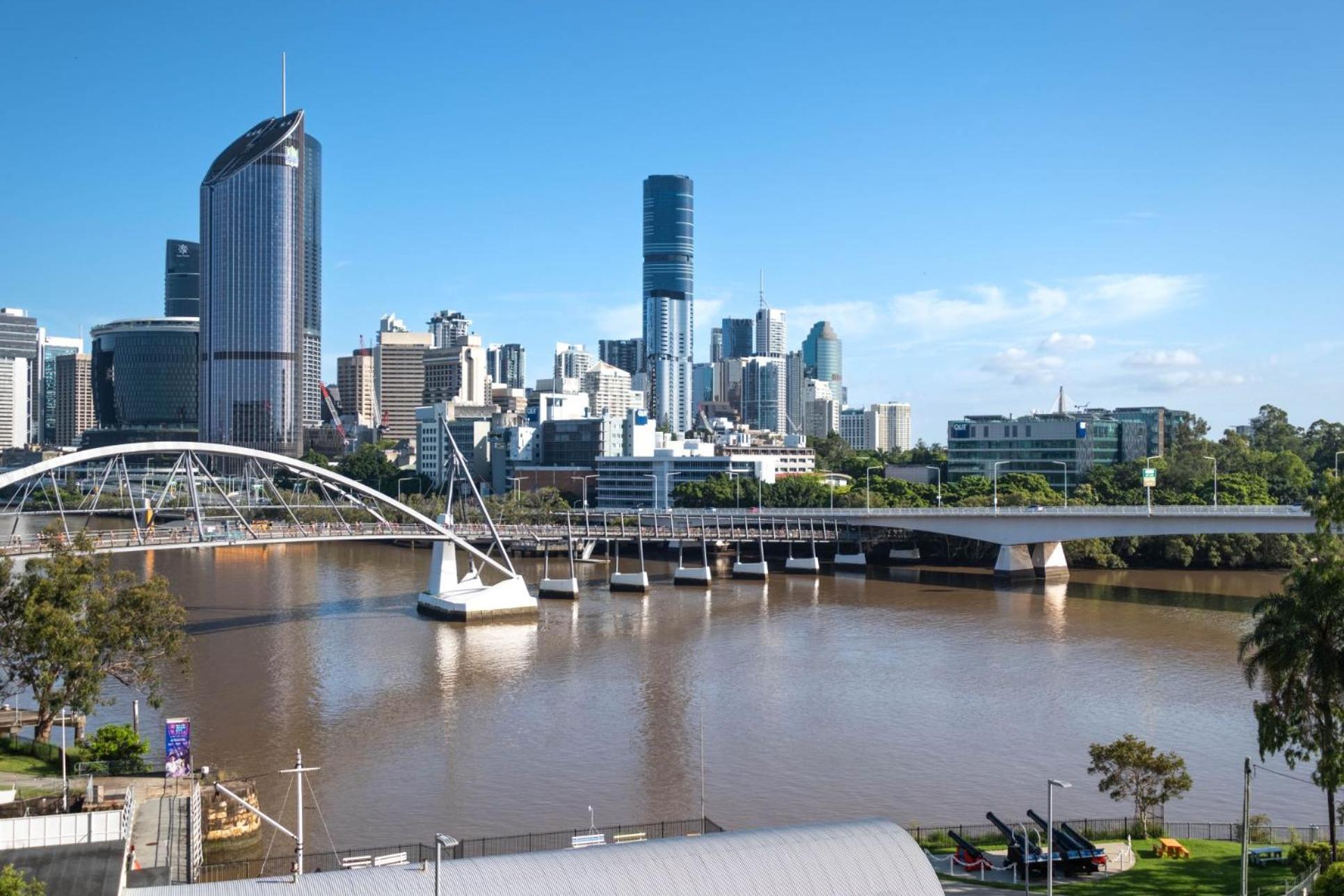 River Plaza Apartments Brisbane Southbank Bagian luar foto