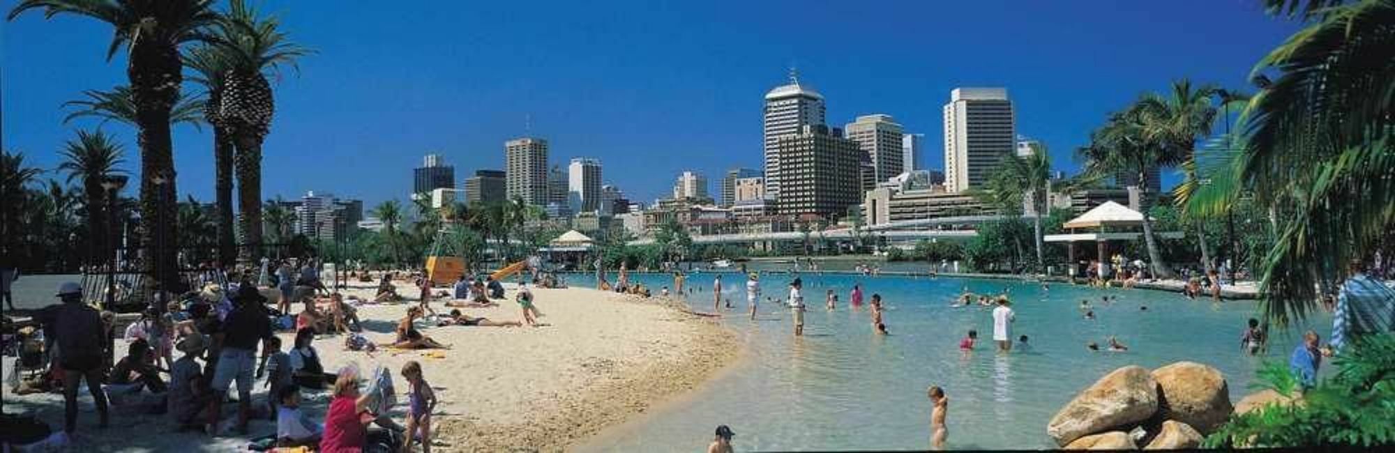 River Plaza Apartments Brisbane Southbank Bagian luar foto