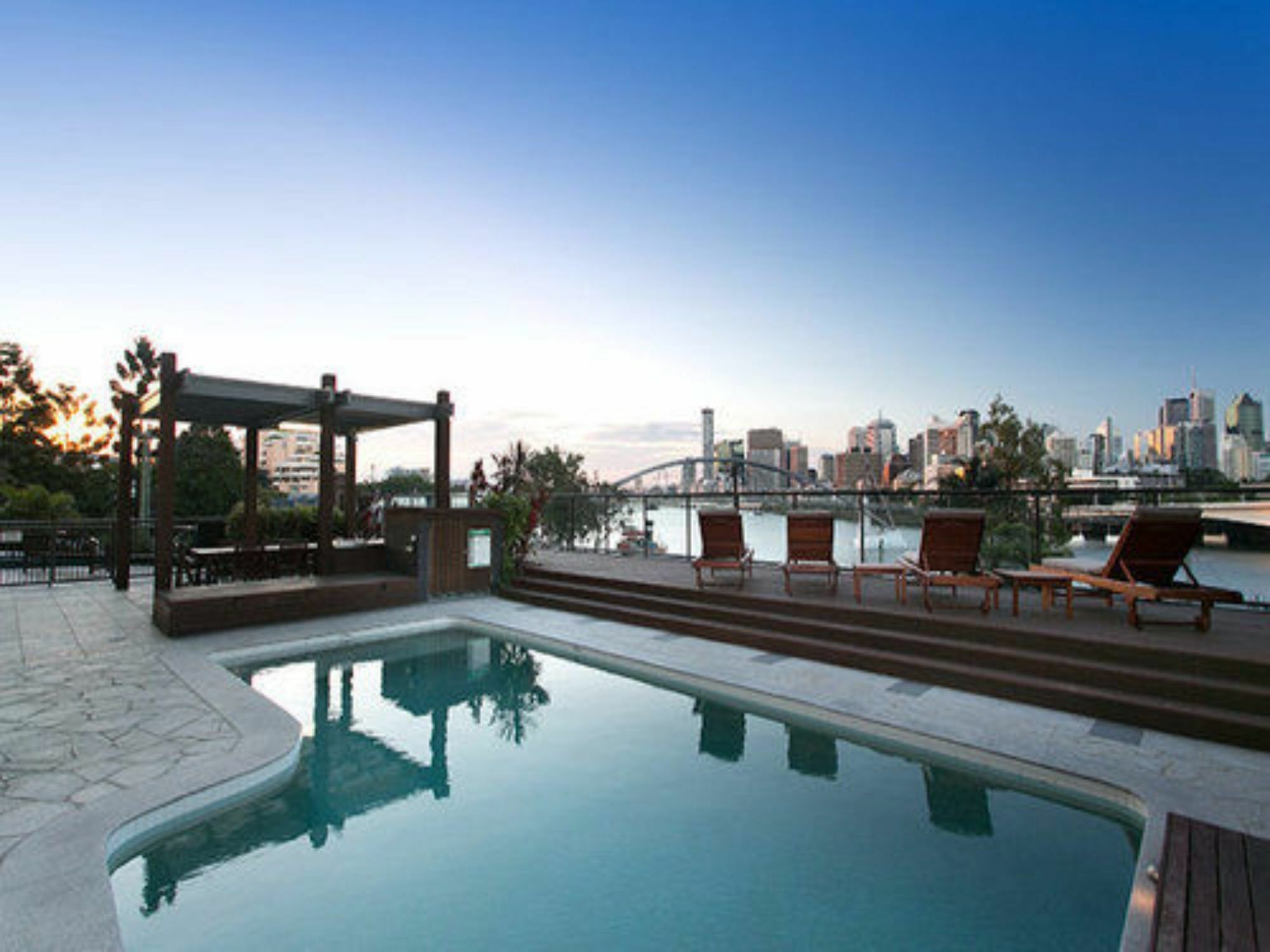 River Plaza Apartments Brisbane Southbank Bagian luar foto